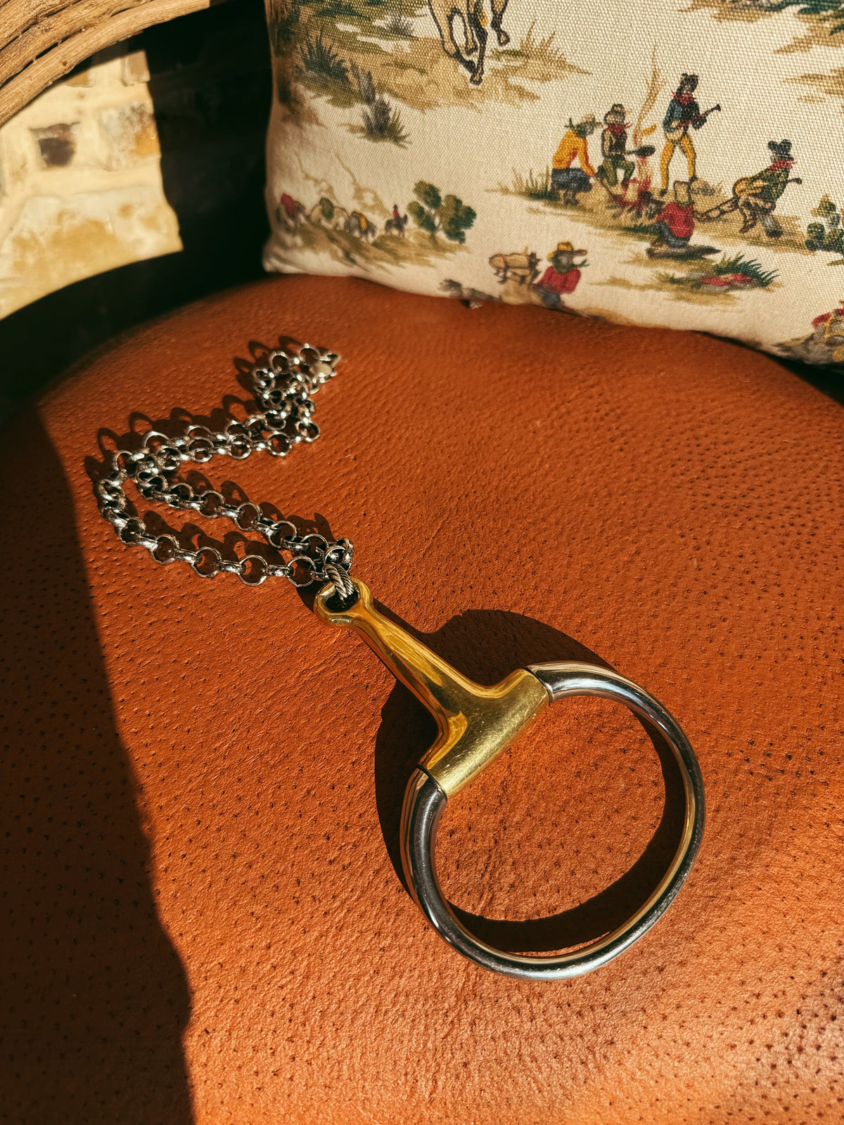 The Whoa There Bit Necklace