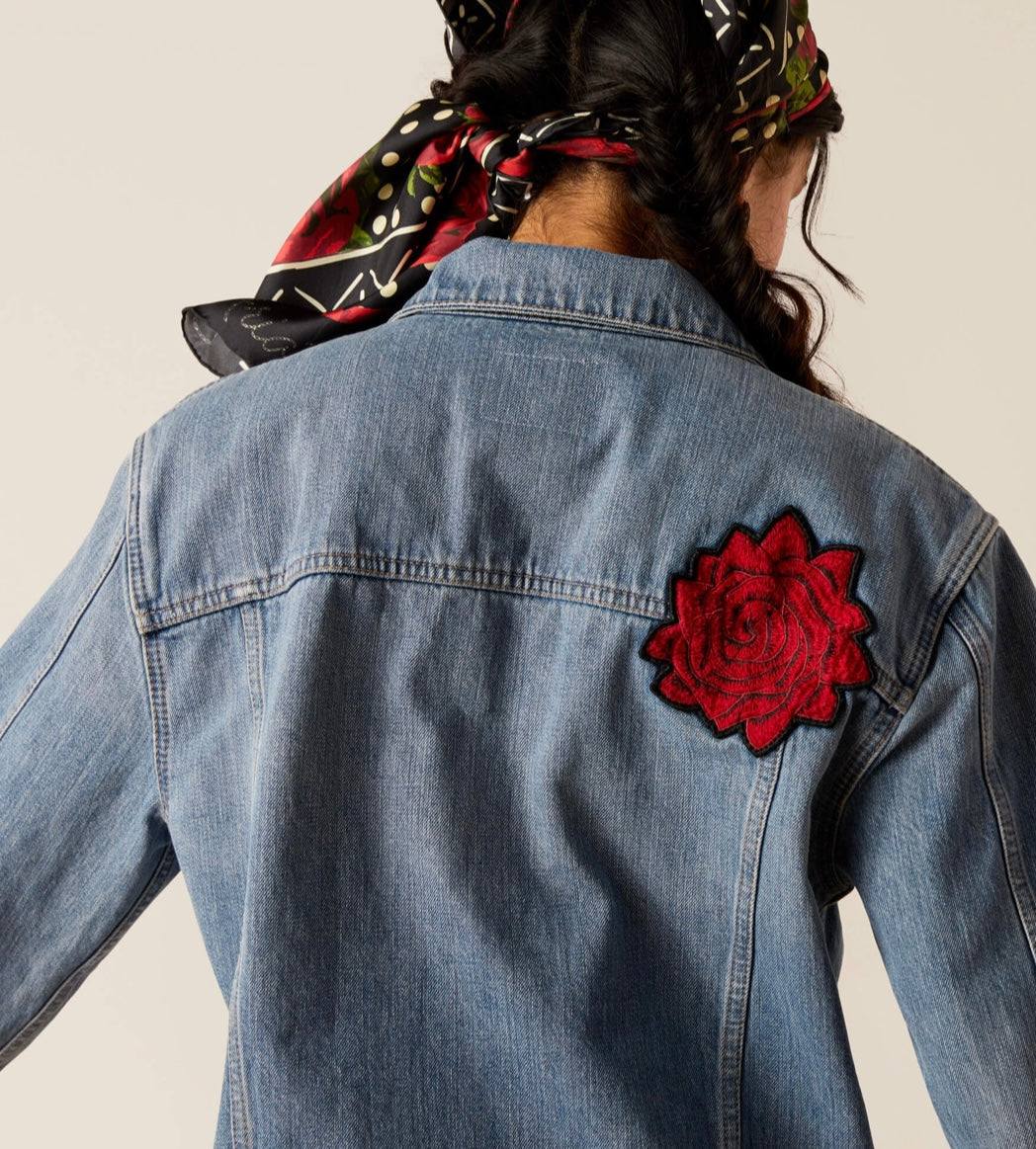 The Ariat X Rodeo Quincy Anaheim Trucker Jacket