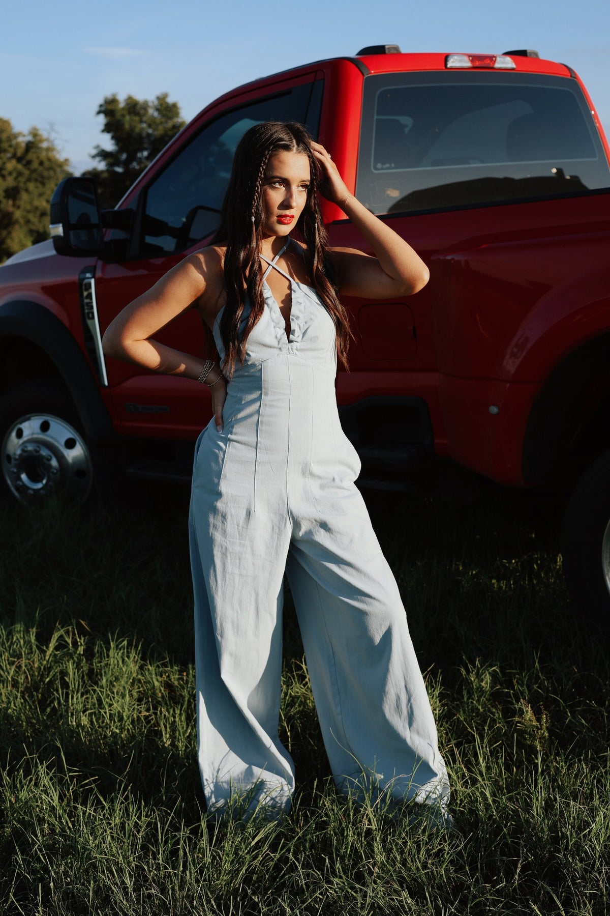 Dumas Denim Jumpsuit