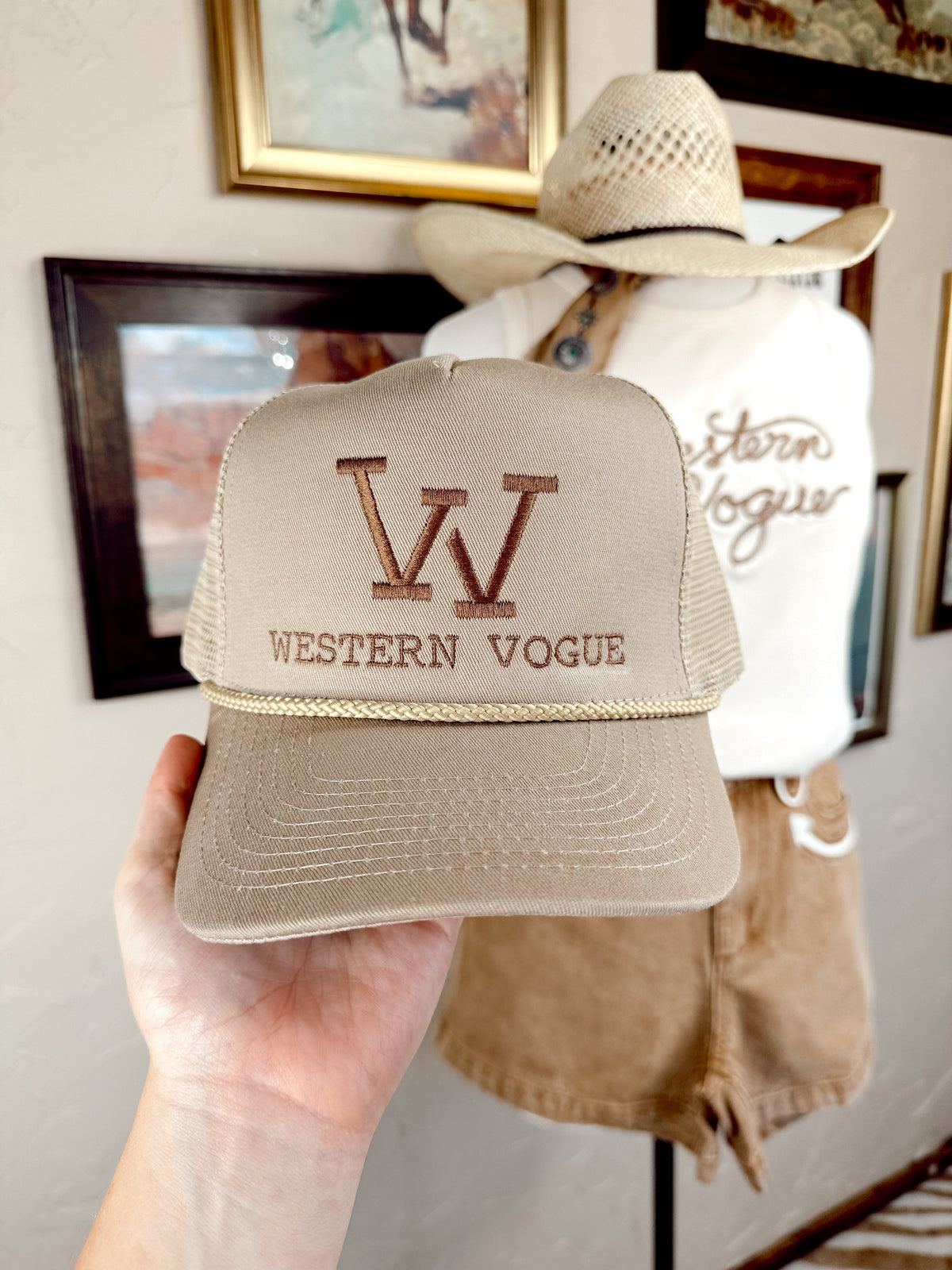 The Western Vogue Brand Baseball Cap