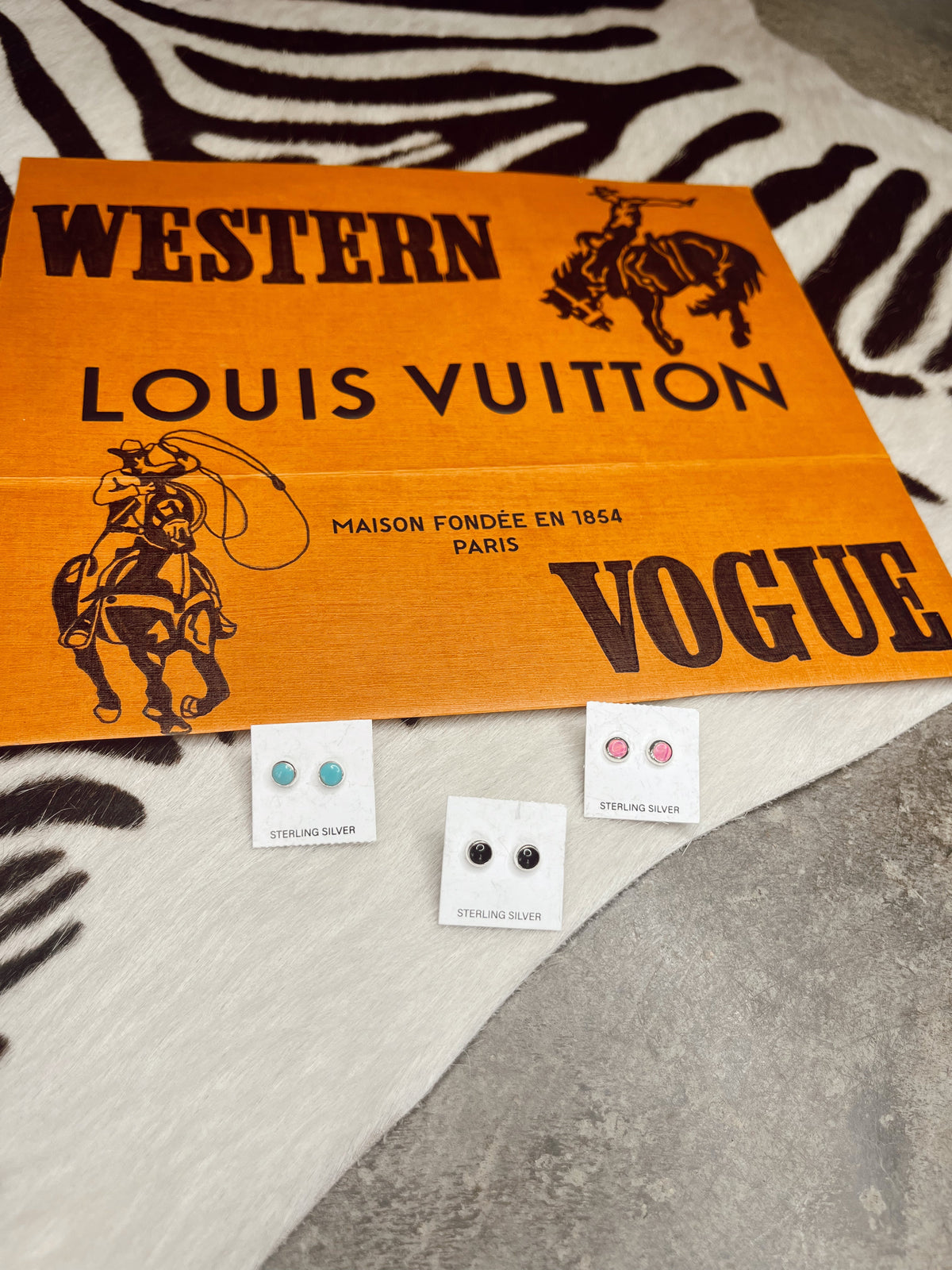 Single Stone Stud Earrings
