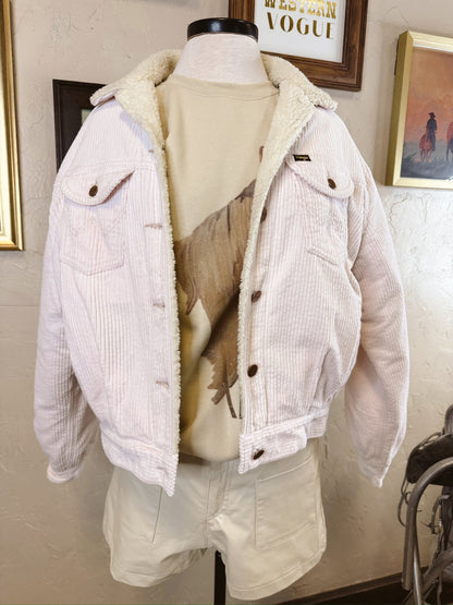  The Light Pink Wrangler Sherpa