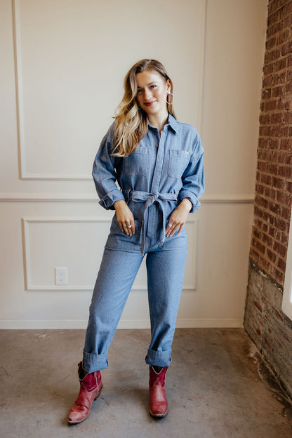  Ariat Herringbone Jumpsuit