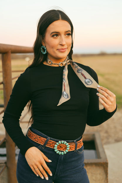  The Bakersfield Top In Black-Large