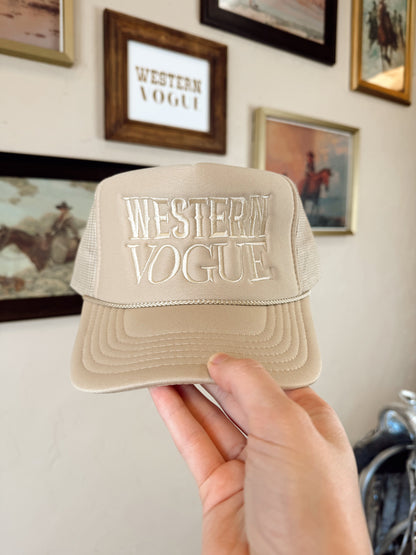  The Western Vogue Trucker Hat