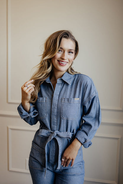  Ariat Herringbone Jumpsuit