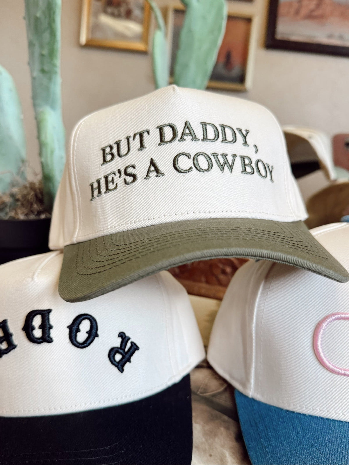  The But Daddy Baseball Cap