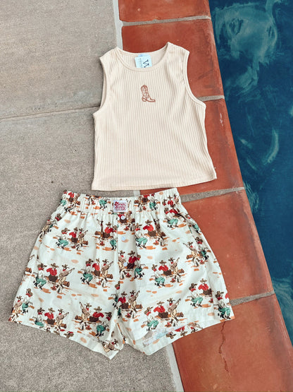  The Wagon Wheel Shorts