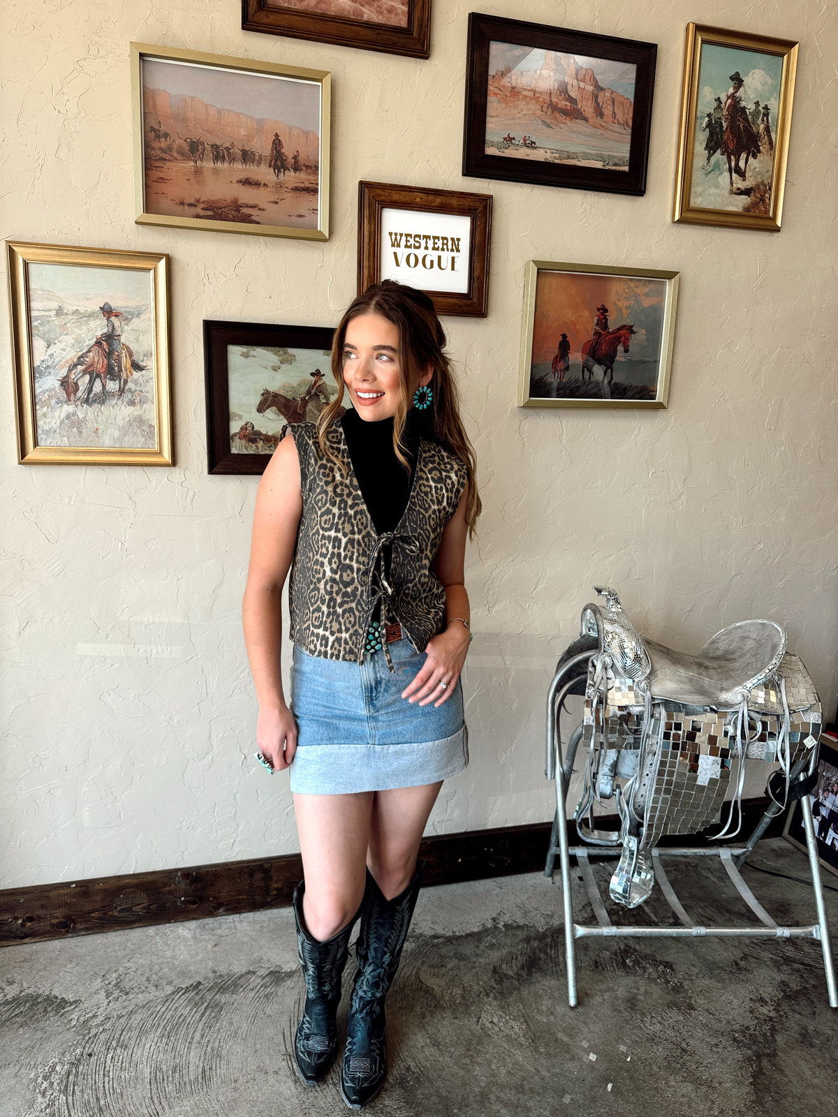  The Decatur Denim Skirt