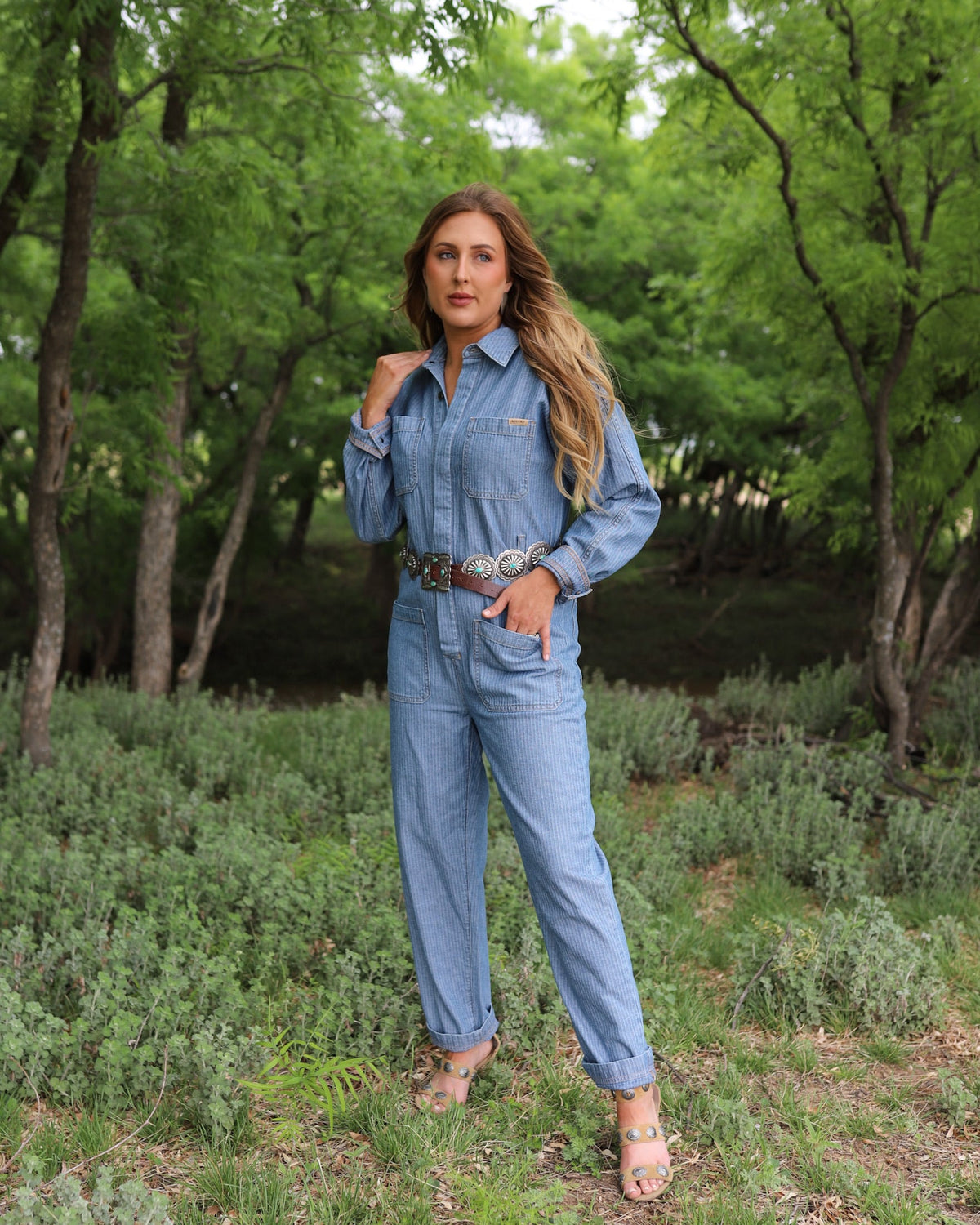  Ariat Herringbone Jumpsuit