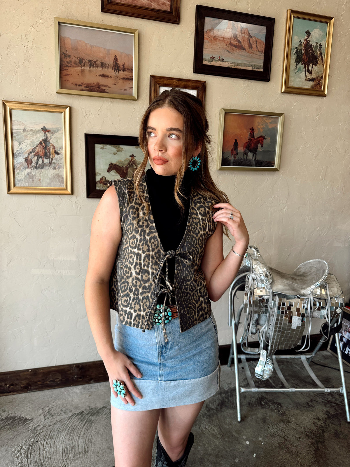  The Decatur Denim Skirt