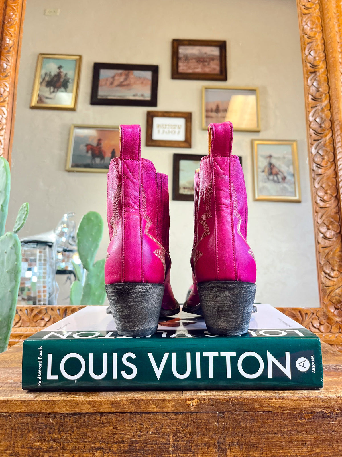  Old Gringo Gaucho Booties In Pink