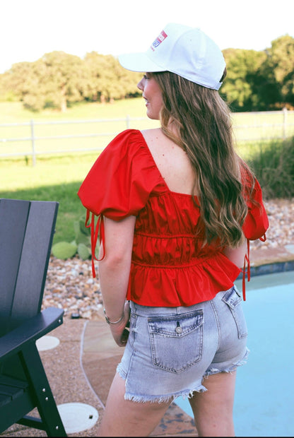  The Sofie Mom Shorts-Large