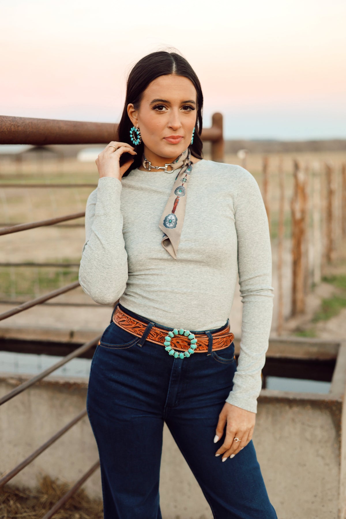  The Bakersfield Top In Grey