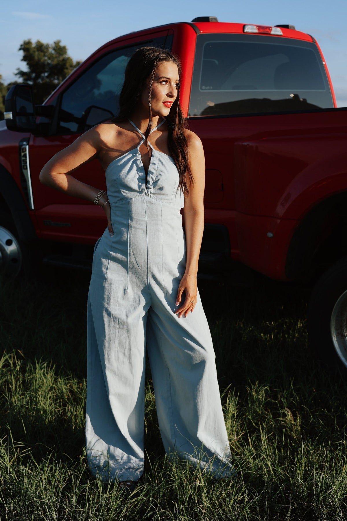  Dumas Denim Jumpsuit