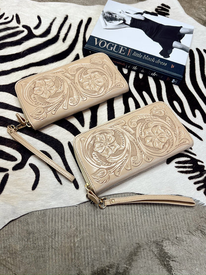  Tooled Wristlet