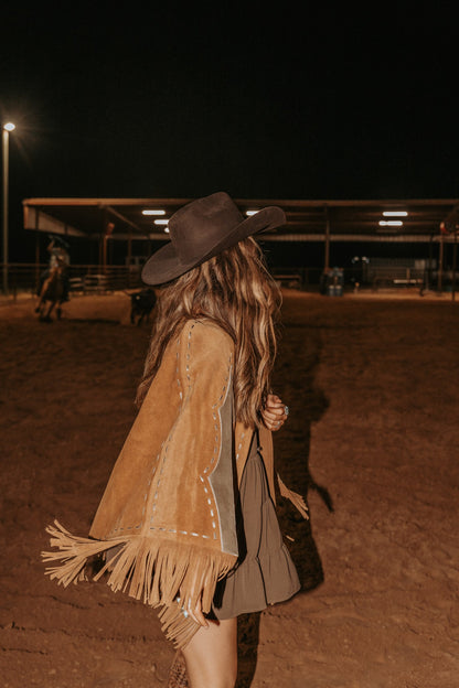  The Bright Lights Metallic Cape