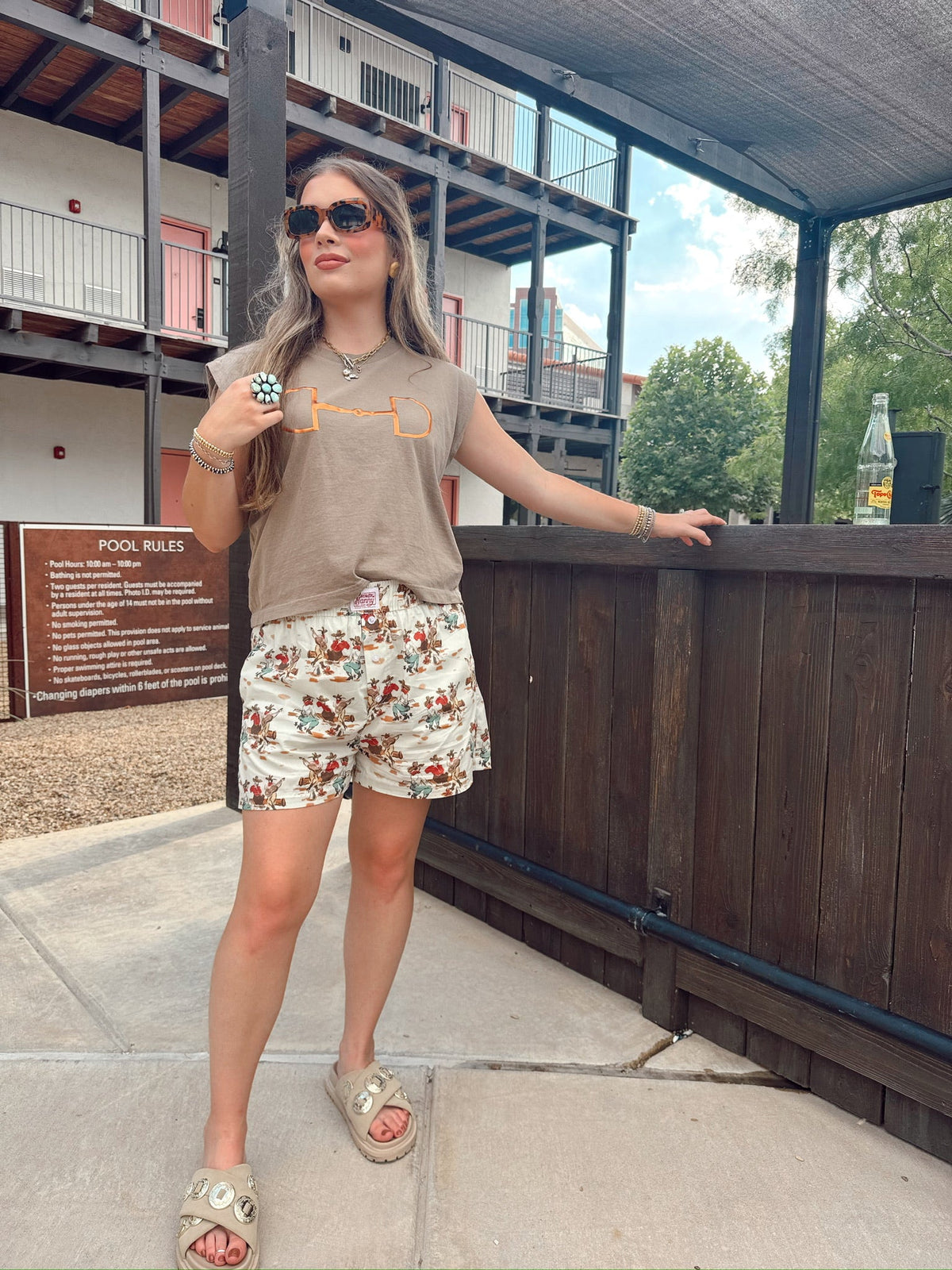  The Wagon Wheel Shorts