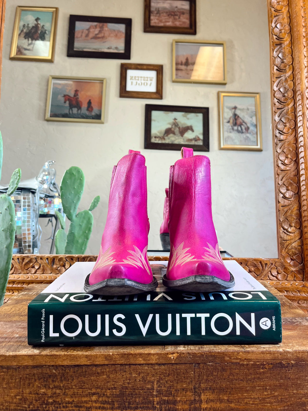  Old Gringo Gaucho Booties In Pink