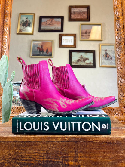  Old Gringo Gaucho Booties In Pink