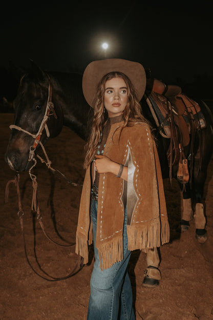  The Bright Lights Metallic Cape