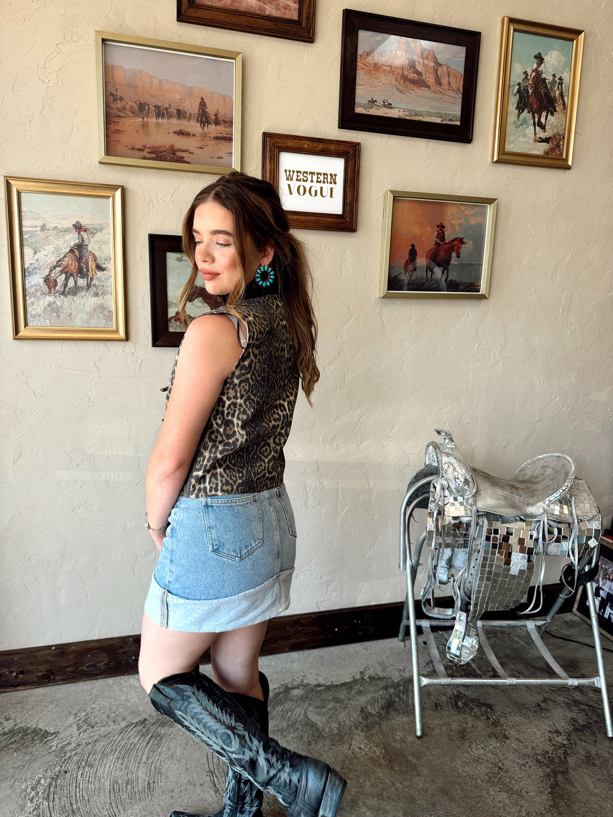 The Decatur Denim Skirt