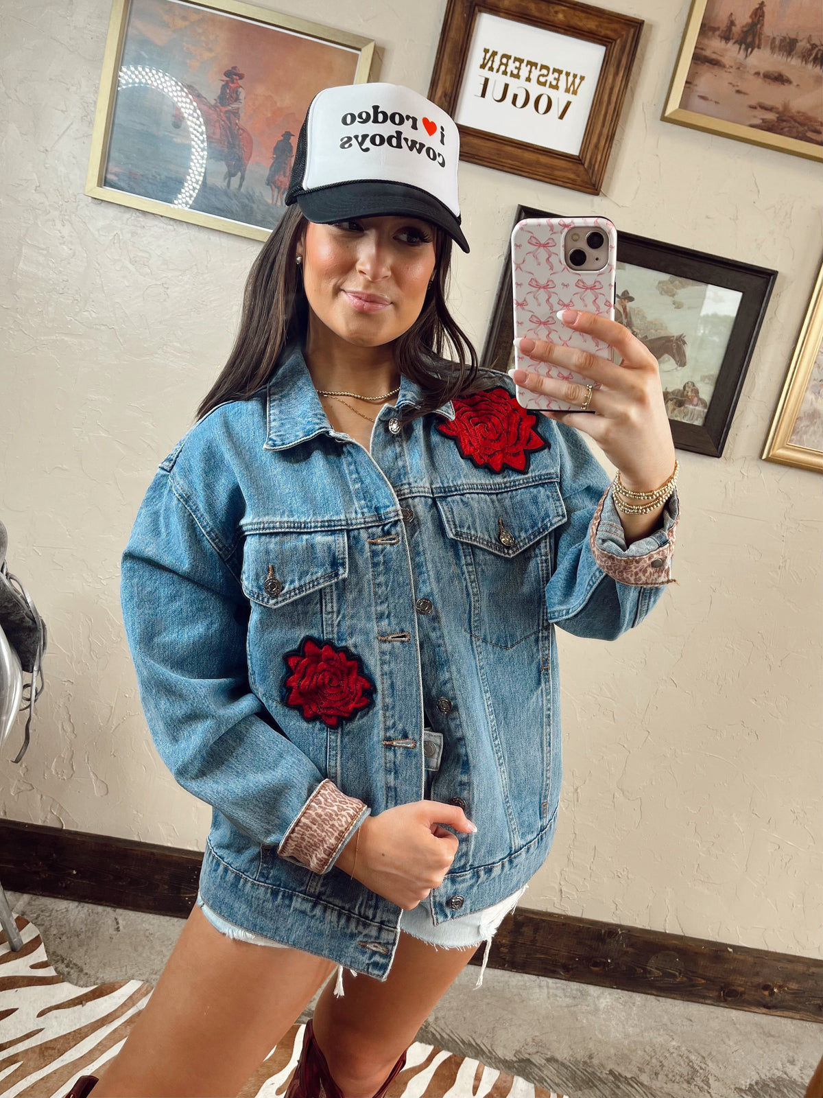  The Ariat X Rodeo Quincy Anaheim Trucker Jacket