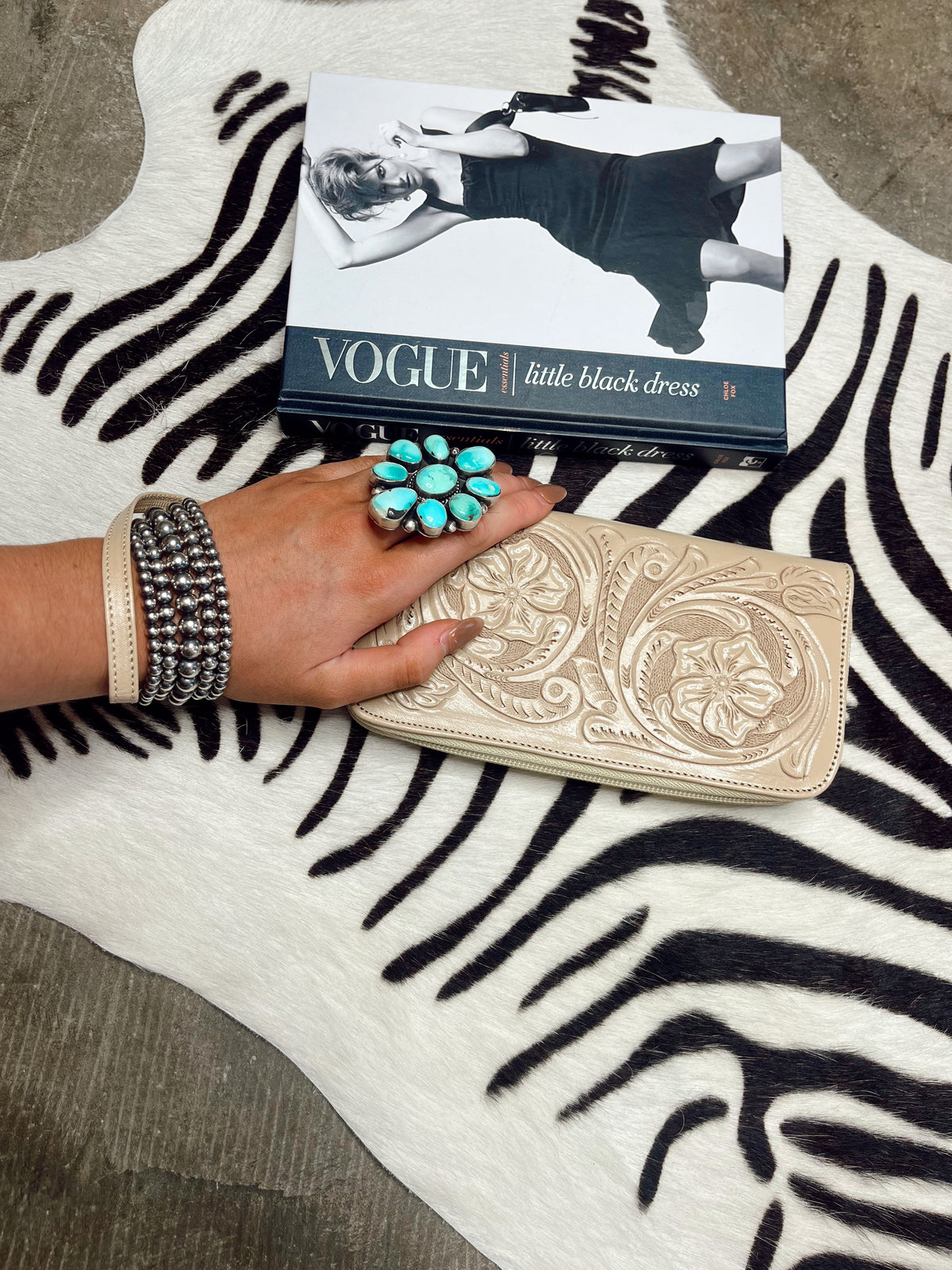  Tooled Wristlet