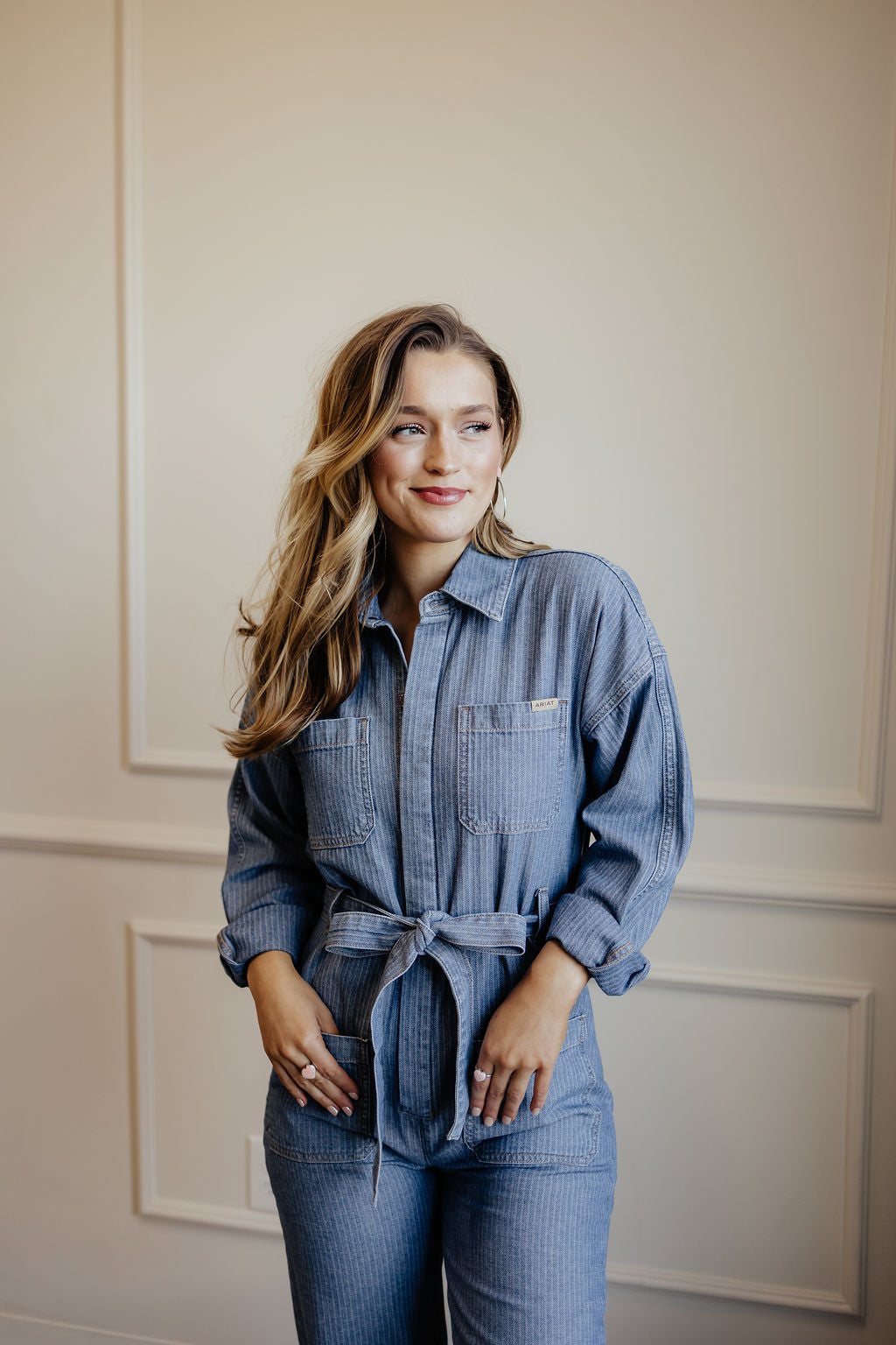  Ariat Herringbone Jumpsuit