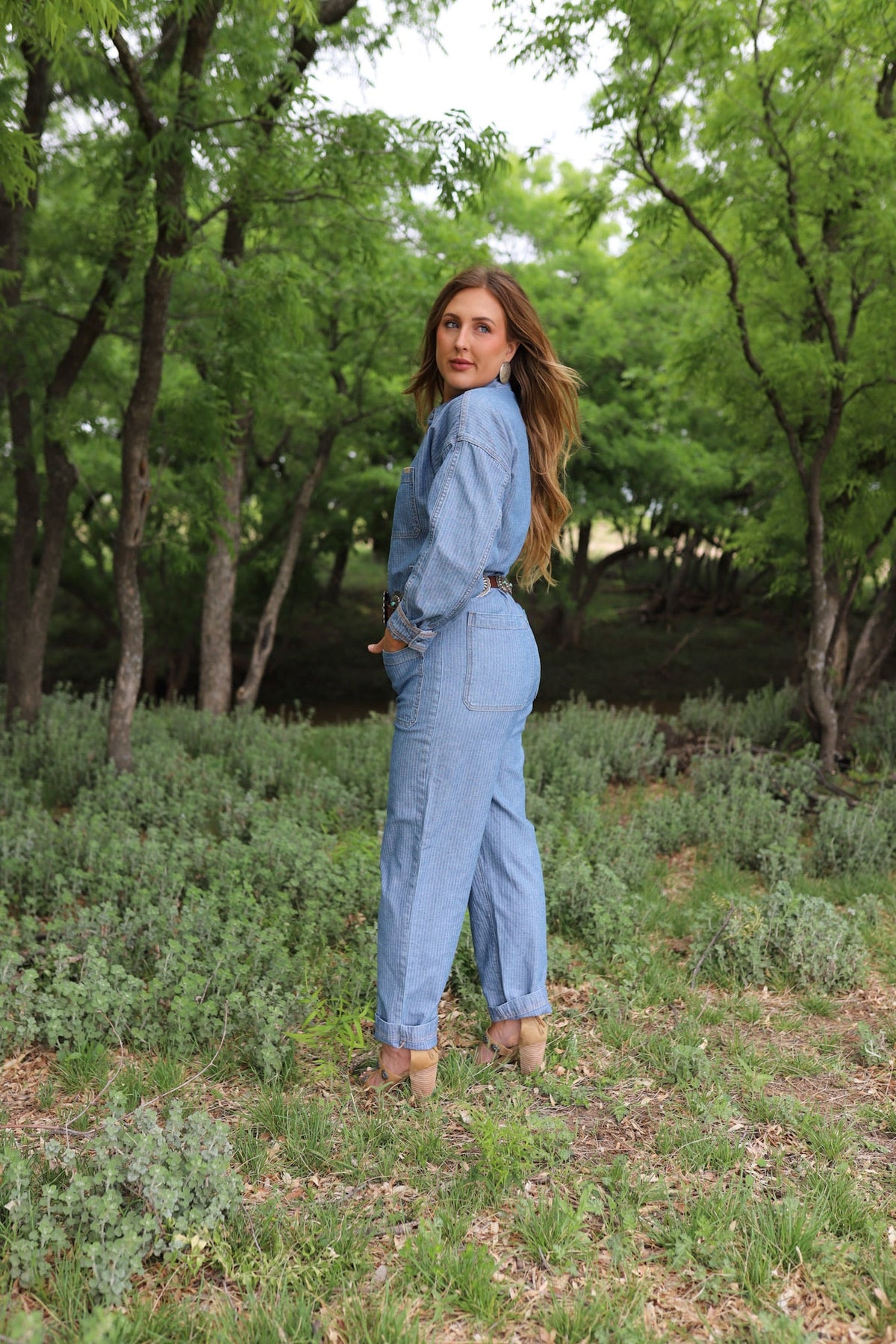  Ariat Herringbone Jumpsuit