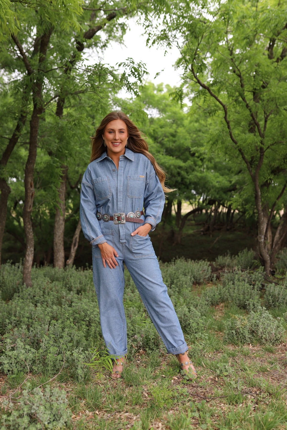  Ariat Herringbone Jumpsuit