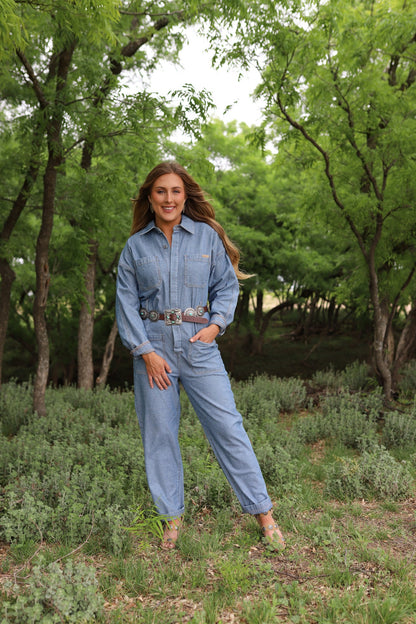  Ariat Herringbone Jumpsuit