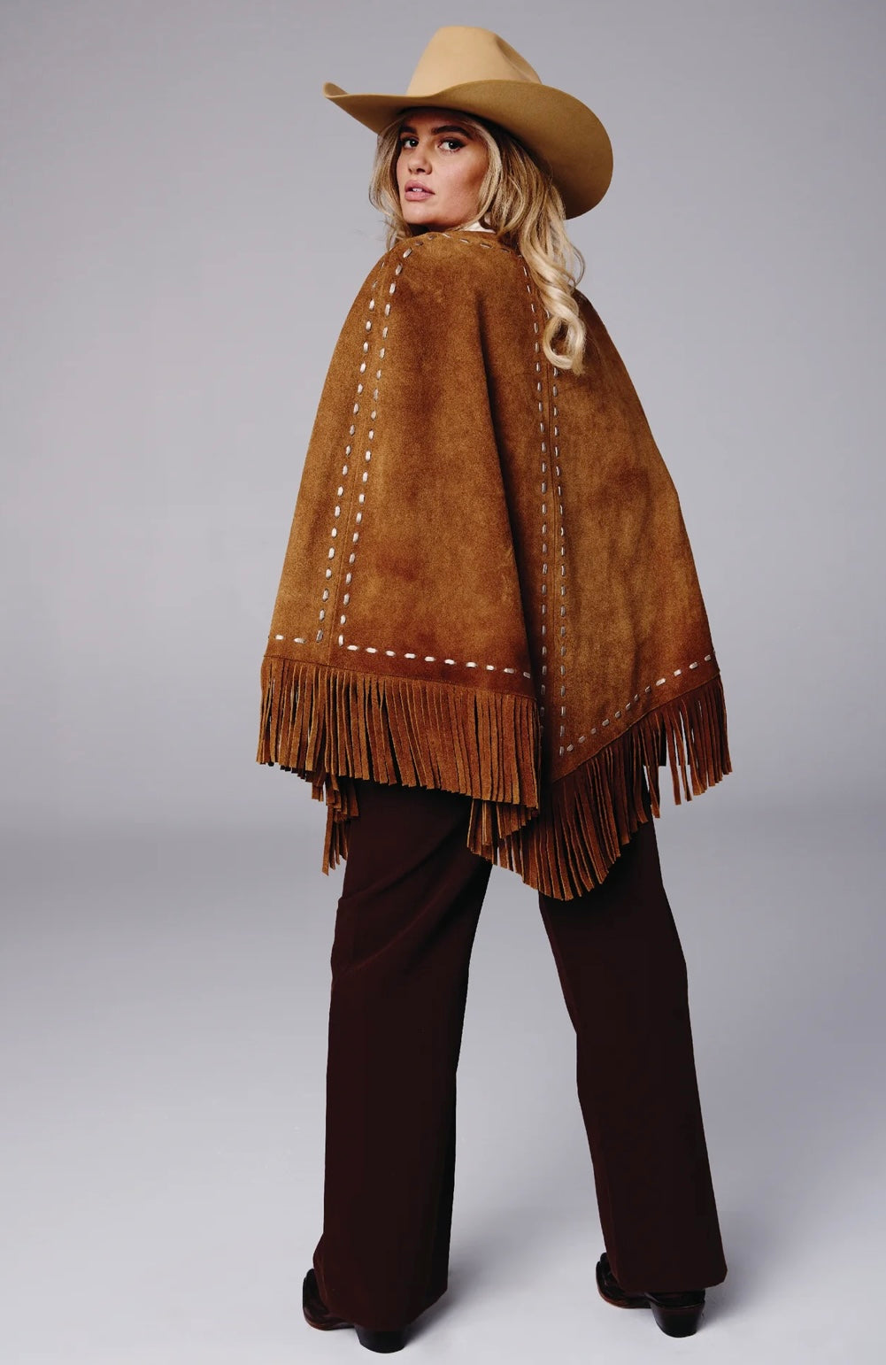  The Bright Lights Metallic Cape