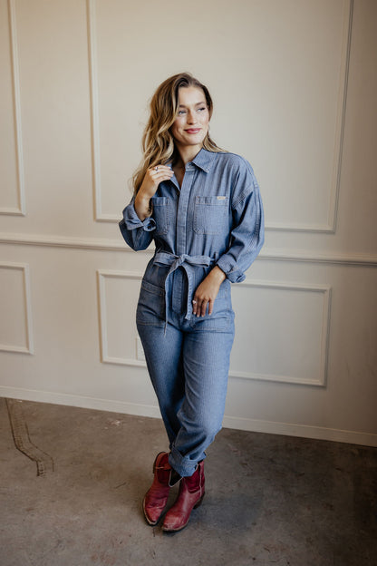  Ariat Herringbone Jumpsuit