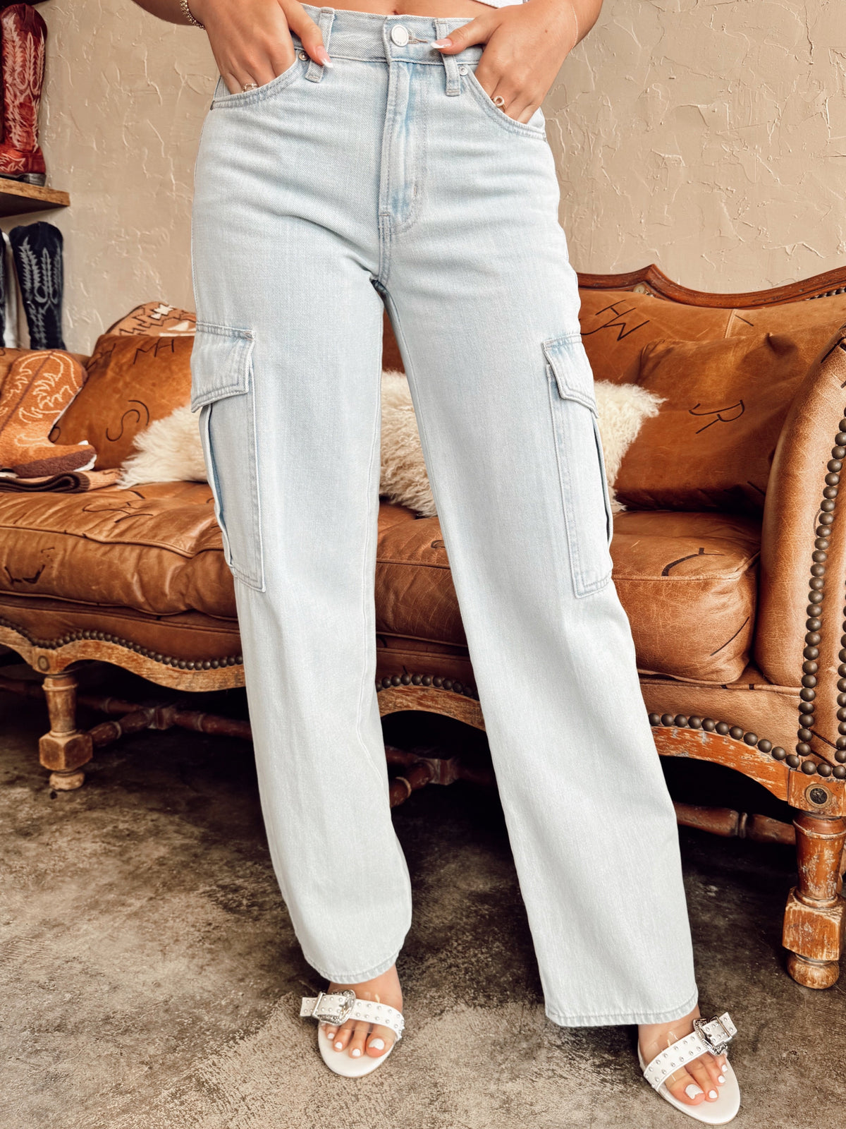  The Denton Denim Cargo Jeans- 28, 29, 30, 31