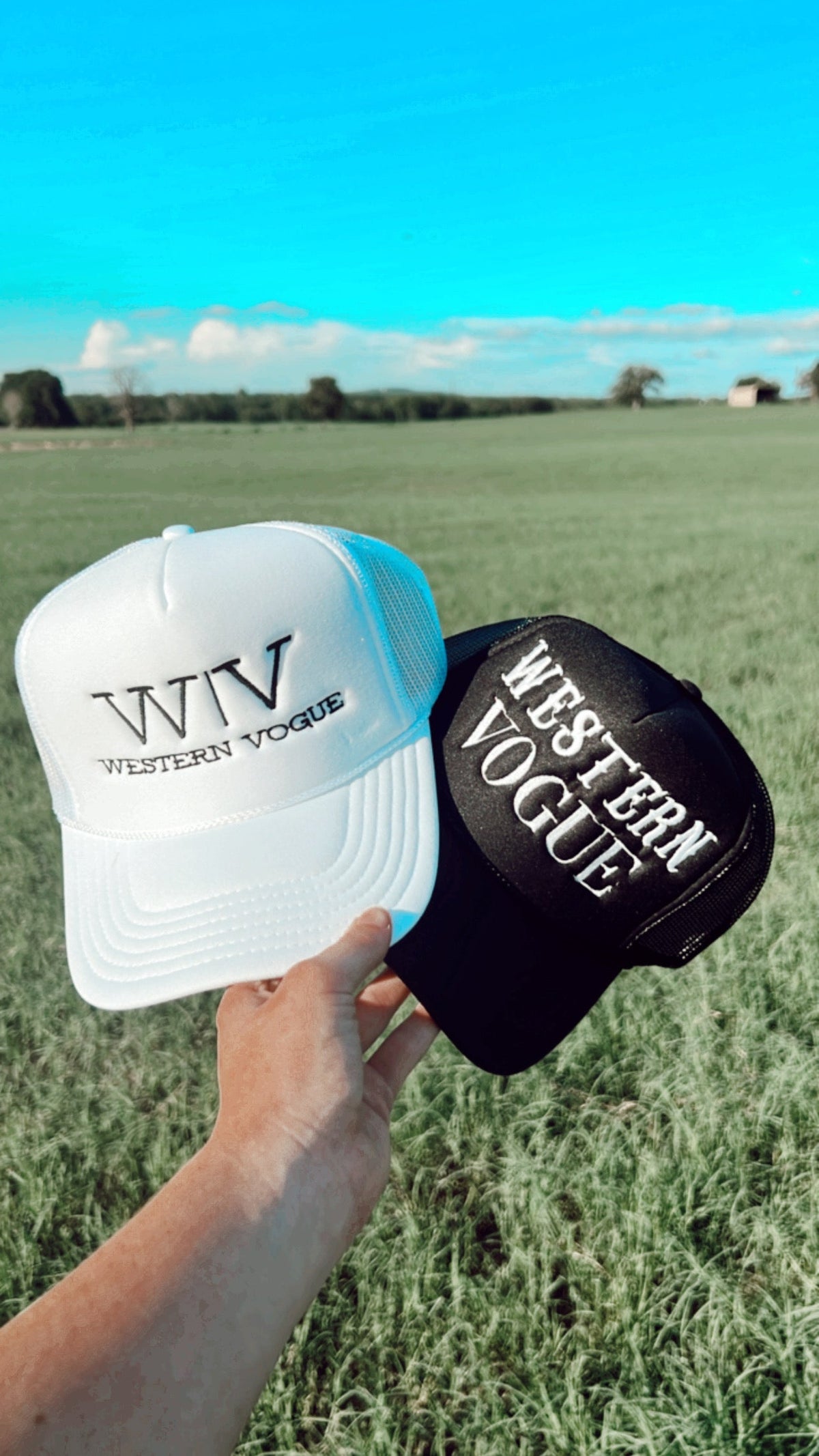  The Western Vogue Trucker Hat