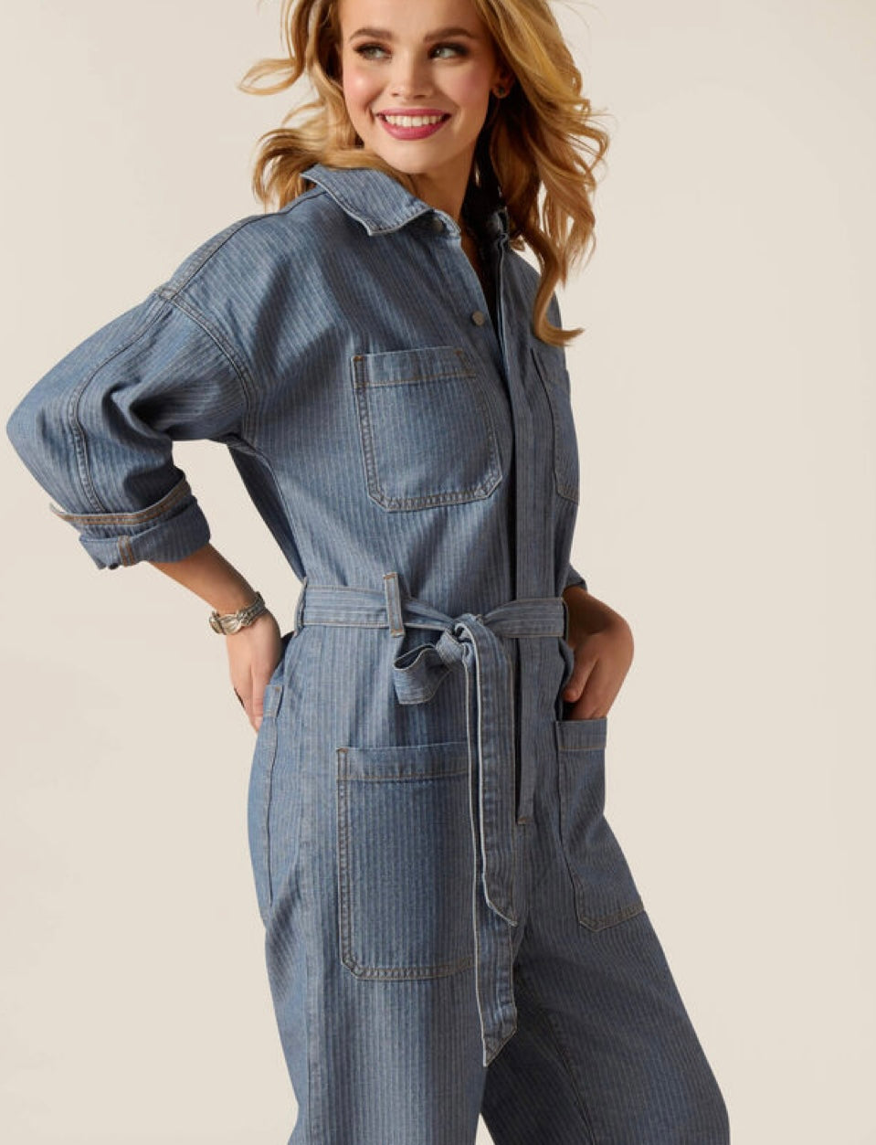  Ariat Herringbone Jumpsuit